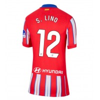 Camiseta Atletico Madrid Samuel Lino #12 Primera Equipación para mujer 2024-25 manga corta